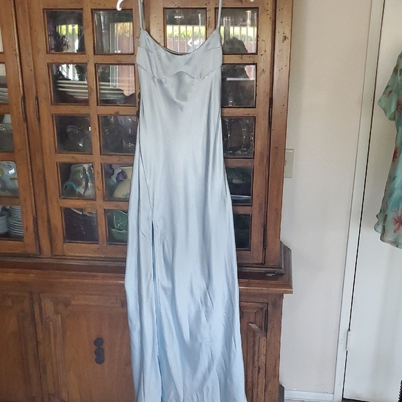 Princess Polly Sky Blue Maxi Dress - Picture 2 of 9